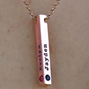 Rose Gold Name Necklaces