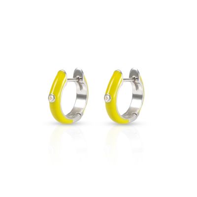 Elia Hoop Earrings [Sterling Silver]