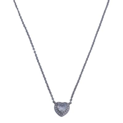 Halo Heart Necklace