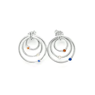 Spheres of Love Earrings [Sterling Silver]