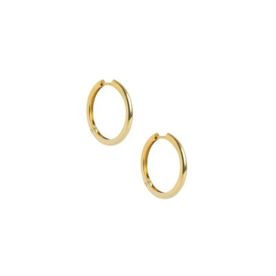 Bold Hoop Earrings - Medium [18K Gold Vermeil]