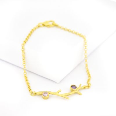 Roots Of Love Bracelet [Gold Plated]
