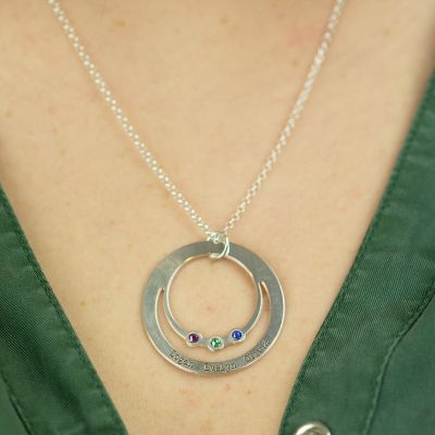 Stralen van Liefde Ketting [Sterling Zilver] 