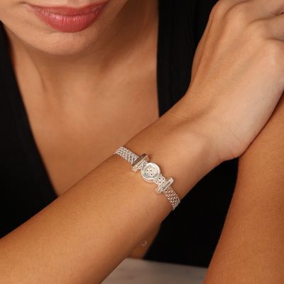 Enchanted Charms Milanese Chain Bracelet [Sterling Silver]