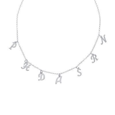 Talisa Initialen Kette [Sterlingsilber]