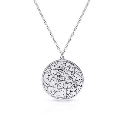 Talisa Sky Map Necklace [Sterling Silver]