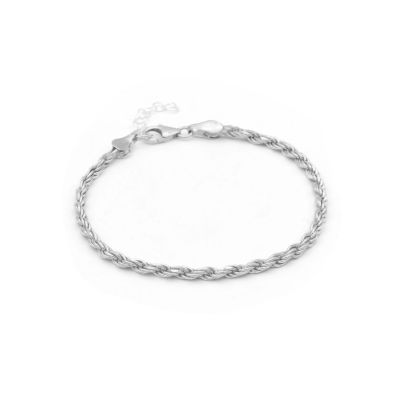 Classic Rope Chain Bracelet [Sterling Silver]