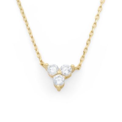 Crystal Bloom Necklace [18K Gold Plated]