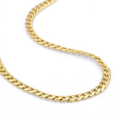 Cuban Link Chain for Men - 14 Karat Gold