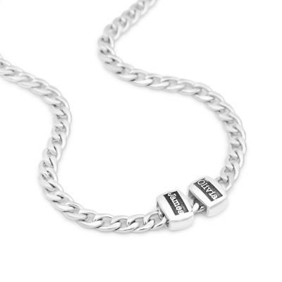 Emily Cuban Chain Name Necklace