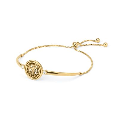 Diamond Spot Map Bracelet [18K Gold Plated]