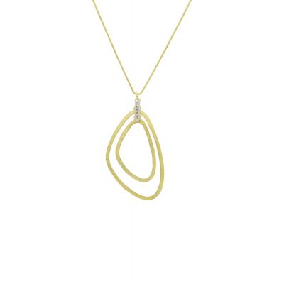 Heartwood Rings Necklace [18K Gold]