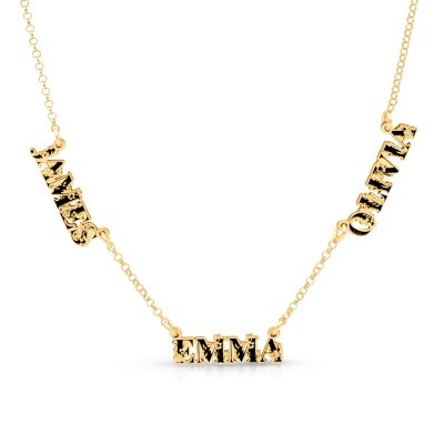 Enchanted Multi-Name Necklace [Classic Chain / 18K Gold Vermeil]