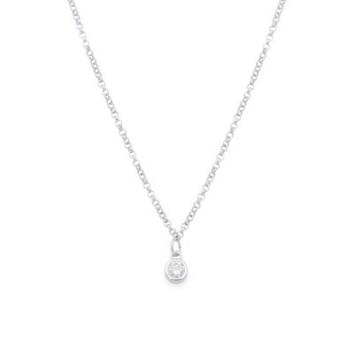 Enchanted Star Solitaire Necklace [Sterling Silver]