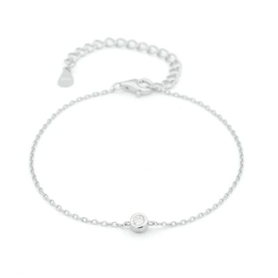 Enchanted Star Solitaire Bracelet [Sterling Silver]