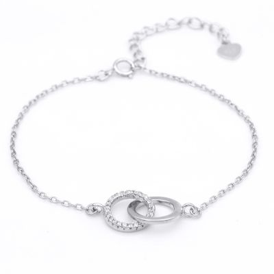 Eternity Circle Bracelet [Sterling Silver]