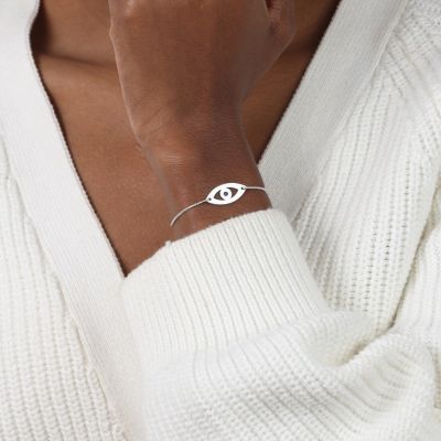 Evil Eye Bracelet [Sterling Silver]