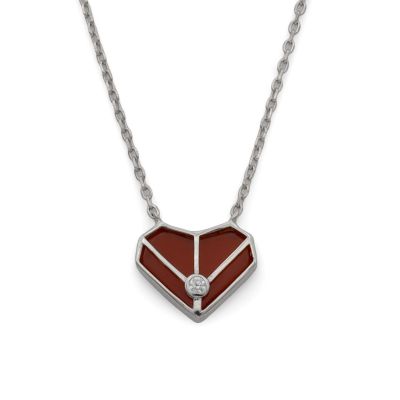 Follow Your Heart Necklace [Sterling Silver]