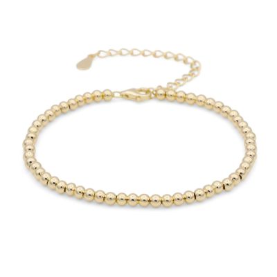 Beaded Strand Bracelet [18K Gold Vermeil]