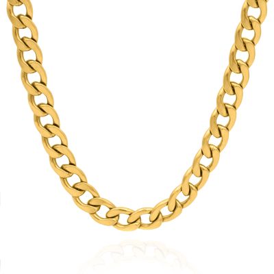 Cuban Link Chain - 8mm [18K Gold Plated]