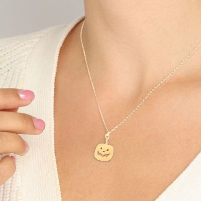 Pumpkin Necklace [18K Gold Plated]