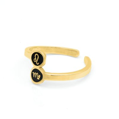 Zodiac Unity Ring [18K Gold Plated]