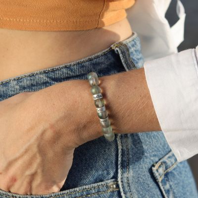 Hummingbird Engraved Bracelet [Sterling Silver]