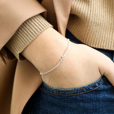 Bracelet Battement de Coeur [Argent 925]
