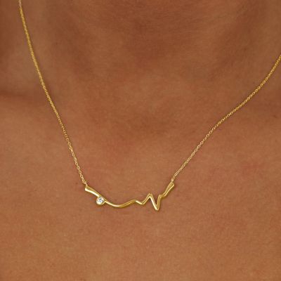Pulse of Passion Necklace [18K Gold Plated]