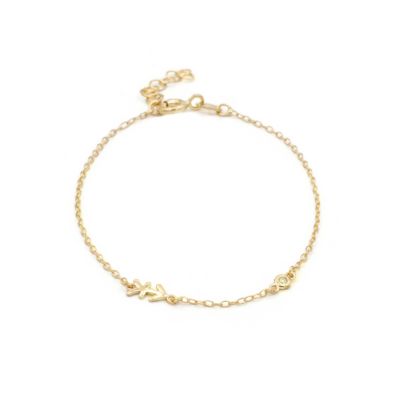 Helena Diamond Zodiac Bracelet [14 Karat Gold]