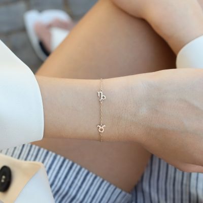 Helena Zodiac Bracelet [14 Karat Gold]