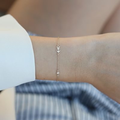 Helena Diamond Zodiac Bracelet [18K Gold Plated]