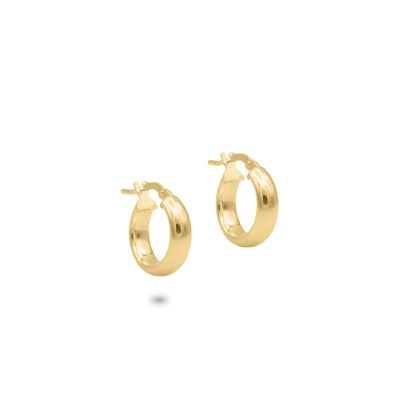 Mini Huggie Hoop Earrings [18K Gold Vermeil] 