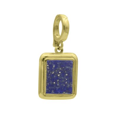 Charm Lapis Lazuli [Plaqué Or 18ct]