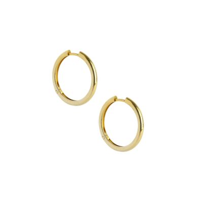 Bold Hoop Earrings - Large [18K Gold Vermeil]