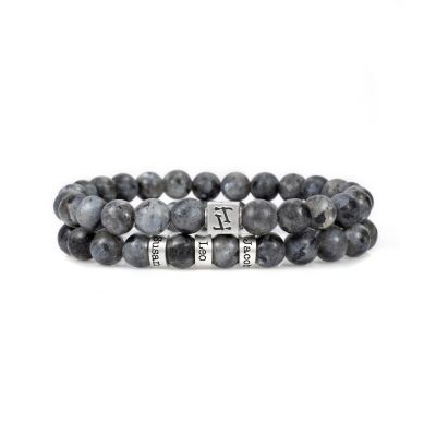 Bracelet en Labradorite Classique pour Femme - [Argent 925]