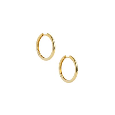 Bold Hoop Earrings - Medium [18K Gold Plated]