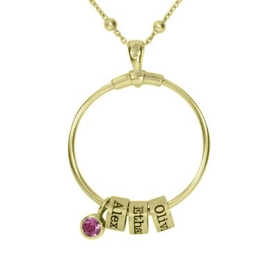 A Mother's Love Name Necklace [18K Gold Plated]