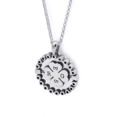 My Lucky Letters Necklace [Sterling Silver]