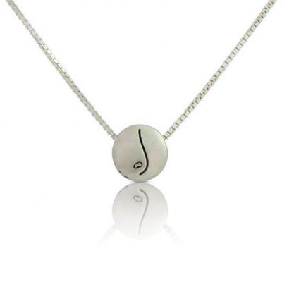 BE FREE - Sterling Silver Pendant Box Chain Necklace