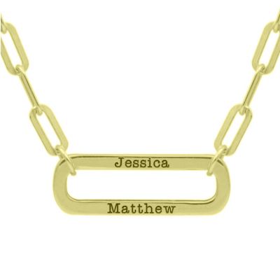 Path of Life Name Necklace [18K Gold Plated]