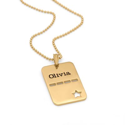 Stellar Moments Personalized Necklace [18K Gold Vermeil]