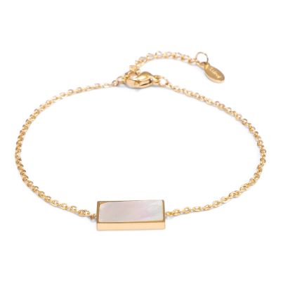 Rectangle Charm Bracelet