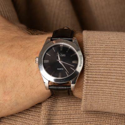 Silver Eclipse - Men Watch