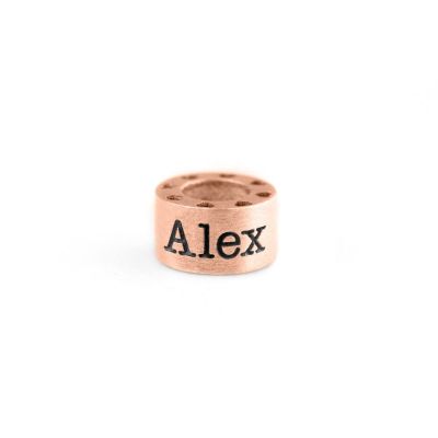 Extra Name Bead For Ties of Heart Name Necklace [18K Rose Gold Plated]