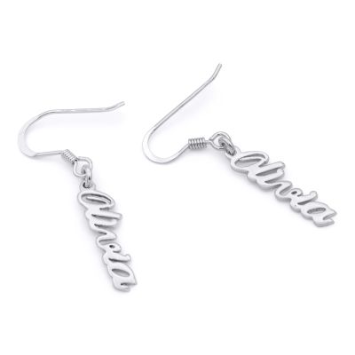 Talisa Signature Name Earrings [Sterling Silver]