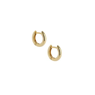 Bold Hoop Earrings - Small [18K Gold Plated]