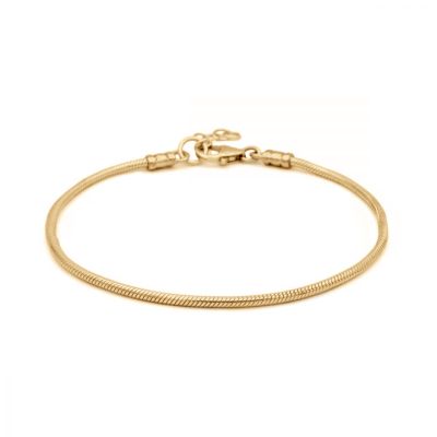 Snake Chain Anklet [18K Gold Vermeil]