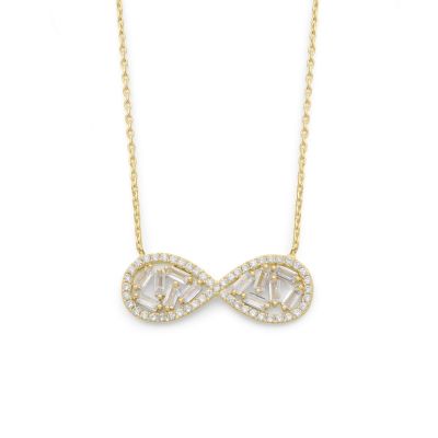 Sparkle of Infinity Necklace [18K Gold Plated]