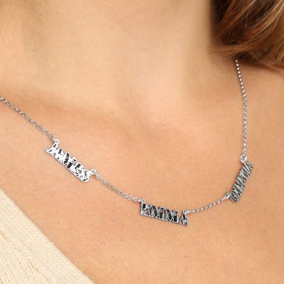 Enchanted Multi-Name Necklace [Classic Chain / Sterling Silver]